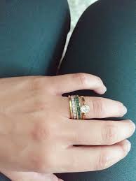 The Most Beautiful Wedding Ring Stack Inspiration From Pinterest Emerald Eternity Band Buy Wedding Rings Wedding Rings Solitaire