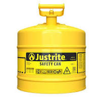 Type 1 | Steel Safety Can for Diesel | 5 Gal, Yellow | 7150200 | Justrite