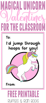 Great for unicorn themed birthday parties, or just for a fun kids activity. Free Unicorn Valentine S Day Cards Printable For Kids