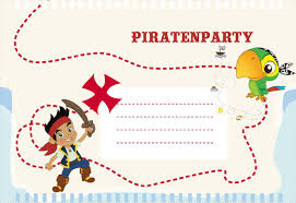 Hier hast du eine schoene karte die sich einfach am pc fuellen und drucken laesst. Kostenloses Partyzubehor Fur Piratenparty Zum Downloaden Teil I Idventure