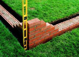 Make sure your string line is in the right place, and the brick meets the string. How To Repair Build A Brick Garden Wall Ideas Advice Diy At B Q
