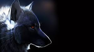 Wallpaper Download 2560x1440 Black Wolf Drawing Dark Creative Wallpaper Wild Animals Wallpapers Animals Wallpapers Wolf Wallpaper Wolf Art Animal Wallpaper