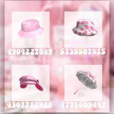 Pink Items Bloxburg Accessories Codes Roblox Codes Bloxburg Accessory Codes