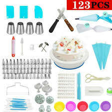 Outil De Gateau Kit Kit De Patisserie Plateau A Gateaux Presentoir A Gateaux Tournant Pour Glacage Et Deco Materiel De Cuisine 123 Achat Vente Poche A Douille Outil De Gateau