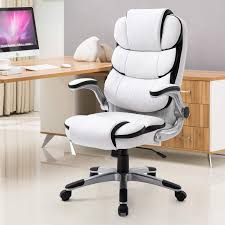 Yamasoro Leather Memory Foam Office Chair Adjustable Tilt Angle High Back Executive Computer Desk Ch Executive Office Chairs Computer Desk Chair Office Chair