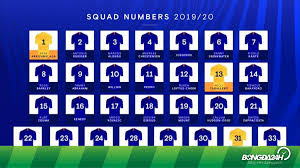 Số áo cầu thủ psg. Chelsea Cong Bá»' Sá»' Ao á»Ÿ Mua Giáº£i 2019 20 Willian Mang Ao Sá»' 10