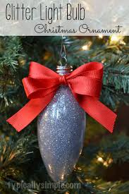 Glitter Light Bulb Christmas Ornament Christmas Light Ornament Christmas Ornaments Diy Christmas Ornaments