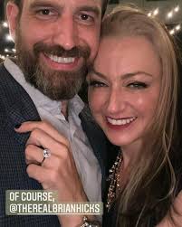 Christine is engaged! Congrats!