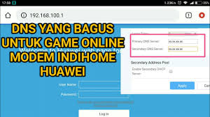 It provides 4 ge+2 pots+1 usb+1 wifi(4 ge ports, 2 pots ports, 1 usb port and 1 2.4g. Cara Setting Dns Modem Indihome Huawei Hg8245h5 Terbaik Untuk Game Online Youtube