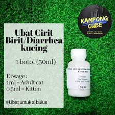 Susu mungkin boleh menyebabkan dia mengalami cirit birit akibat lactose intolerance. Kampong Cube Ubat Kucing Si Bulus Now Instock Ubat Facebook