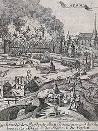 Före det påbörjade dock kung bilderna visar ett vackert slott men inte i renässansstil utan fortfarande med ett medeltida utseende som liknar ett törnrosa slott med tinnar och torn. Slottsbranden 1697 Nar Det Kungliga Slottet Tre Kronor Brann Ner Historia So Rummet