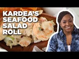 Check spelling or type a new query. Kardea Brown S Seafood Salad Rolls Delicious Miss Brown Food Network Recipes Food Easy Healthy Recipes Beverages Only On Dq Food Recipes
