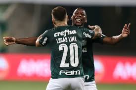 Nome no país de origem: Conmebol Libertadores On Twitter G Al Patrick De Paula Gives Palmeiras The Lead By Finishing Off A Fantastic Counter Attack With A Strike Into The Top Corner 29 Sepalmeiras Eng 1 0 Delfinsc
