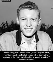 Ken Osmond became a cultural icon through his unforgettable portrayal of  Eddie Haskell, the sly, overly polite troublemaker