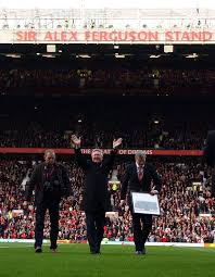 And the huge capacity means a great vibe. Sir Alex Ferguson Celebrates 26th Manchester United Anniversary With Statue And Manager Of The Month Award Mirror Online
