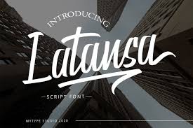 Download free fonts clipart and midi. Latansa Script Font Befonts Com