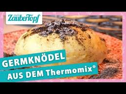 Gluck Auf Der Zunge Fluffige Thermomix Germknodel Selber Machen Youtube Germknodel Thermomix Rezepte Lebensmittel Essen