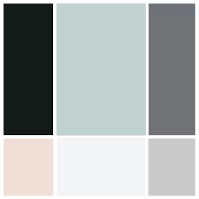 Living Room Color Scheme Light Grayish Blue Walls Dark Gray Couch And Recliner Black Tab Living Room Color Schemes Living Room Color Grey Walls Living Room