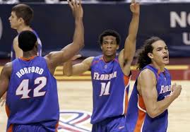 He is 6'10 and weighs 245 lbs. From Left To Right Al Horford Taurean Green And Joakim Noah Kentucky Sports Radio Florida Gators Basketball Sports Hero