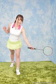 若宮穂乃バドミントン（テニスウェア・スコート）画像ギャラリー