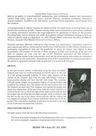 Proceedings ofthe RESNA '99 Annual Conference June 25 -29, 1999 Long Beach