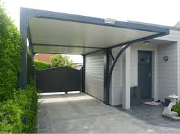 carport avec degagement toit plat toit plat toit abri voiture