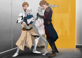 Post 1021914: Anakin_Skywalker Asajj_Ventress clone_trooper Clone_Wars  Dathomirian Donouaih Obi