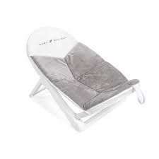 It's oversized to hold your baby perfectly. Baby Delight Cushy Nest Cloud Premium Infant Bather Gray White Target