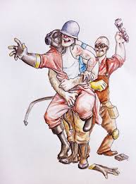 Rule34 - If it exists, there is porn of it  pyro, soldier (team fortress 2)   1897591