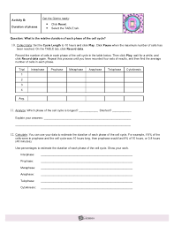 Gizmo exploration sheet answer key created date. Modified Cell Division Gizmo