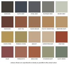 robertson concrete color chart oil change color chart