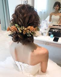 髪型可愛い って言われたいなら 最近のインスタで見つけたブライダルヘア15選 ふわふわ系 marry マリー 花嫁 髪型 ブライダルヘア 花嫁 髪型 アップ