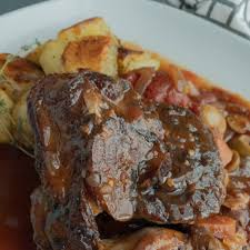 Working in batches as needed, brown the lamb shanks on all sides, then set aside in a bowl. Mediterranean Lamb Leg No Knife Needed Lexa S Recipes