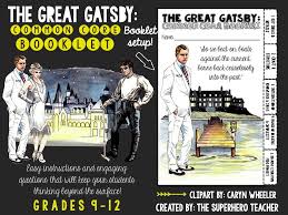 The Great Gatsby Common Core Booklet High School English Lessons The Great Gatsby Teaching American Literature