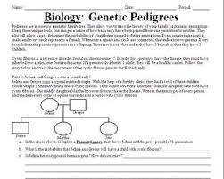 They can be interesting to view and can be important tools in determining patterns of inheritance of specific traits. Genetic Pedigree Powerpoint And Cystic Fibrosis Worksheet By Beverly Biology