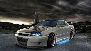 /r/gmbwallpapers might be what you want. Nissan Skyline Gt R R34 Wallpapers Wallpaper Cave