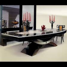 Macassar Ebony Table With Back Lit Onyx Taylor Llorente Furniture Dining Table Marble Unique Dining Tables Dining Table Design