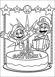 Mario Bross Tegninger Til Farvelaegning 15 Mario Bros Maleboger Mario Brothers