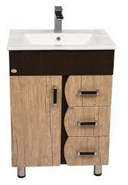 5% instant discount with hsbc cashback card here's how partner offers (4): Dazzle Kitchen Modular Bwr Plywood Vanity Washbasin Cabinet Brown White Dazzle Kitchen