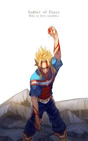 He was loaded with desire, boldness, and difficult work. All Might From My Hero Academia