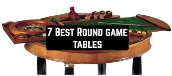 7 Best Round Game Tables Game Table Zone Table Games Table Board Game Table