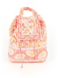 details about vera bradley women pink backpack one size