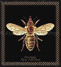Fashion, home & garden, electronics, motors, collectibles & arts Thea Gouverneur Bees On Black Cross Stitch Kit Honey Bee Beauty Cross Stitch Kits Counted Cross Stitch Kits Bee