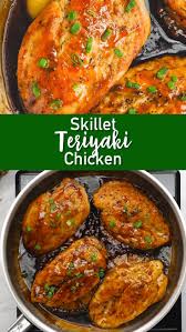 Skillet Teriyaki Chicken Easy Peasy Meals Recipe Teriyaki Chicken Chicken Teriyaki Recipe Best Chicken Recipes