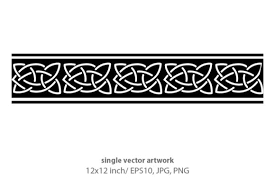 Download Celtic Border Graphic By Biljanacvetanovic Creative Fabrica PSD Mockup Templates