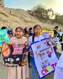 Los niños le dicen NO❌ al halloween. #niñosdedios #mmm #noalhalloween