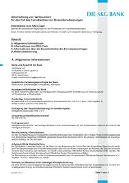 Since june 14, 2015 the skg bank is no longer an. Information Zum Ratendarlehen Quot Online Quot Skg Bank Gmbh