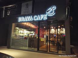 cony in blogging brava cafe bukit mertajam penang 大山脚咖啡馆 penang bukit mertajam cafe