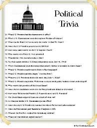 With two big parties battling it out, there's never a dull moment in washington, but there are mini battle grounds in every state, and at stake is a place in the political heartland of the most. Political Trivia Will Test Your Knowledge On Washington Happenings History