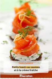 Toasts A La Creme De Saumon Fume Recette Toast Saumon Saumon Fume Recettes De Cuisine